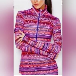 Nike Pro Dri-Fit HYPERWARM Half Zip Jacket Size Small